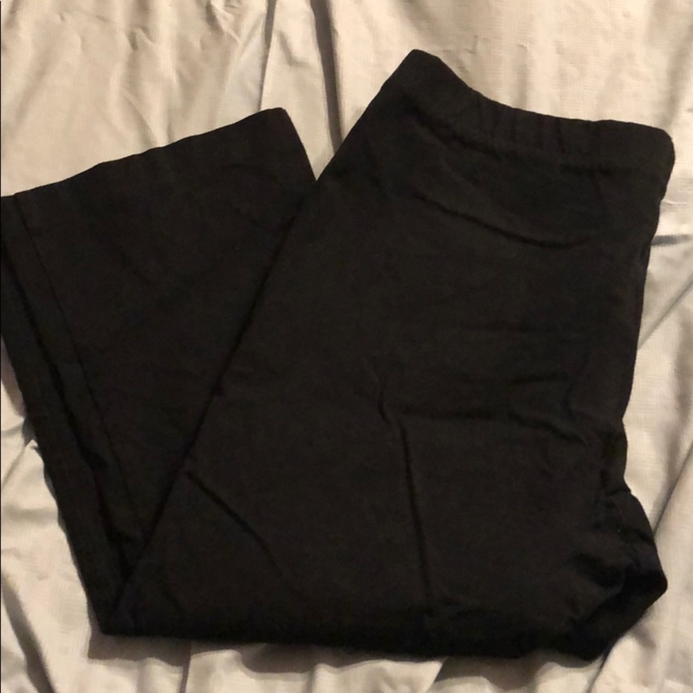 Ann Taylor size XL Petite Black Crop Pants
